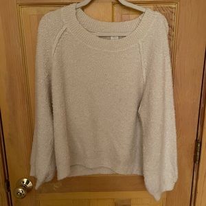 Off the shoulder urban sweater